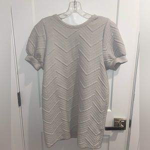 ZARA textured dress